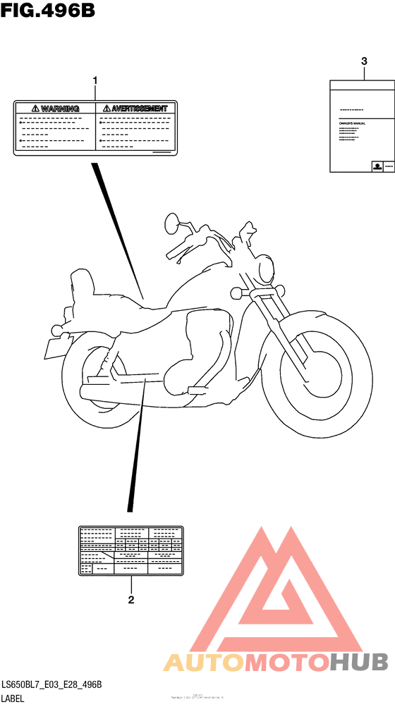 Label (Ls650Bl7 E28)