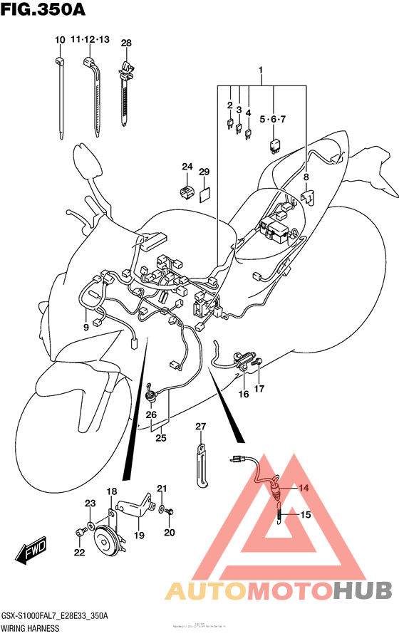 Wiring Harness (Gsx-S1000Fal7 E28)