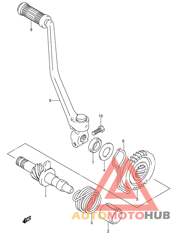 Ножной стартер