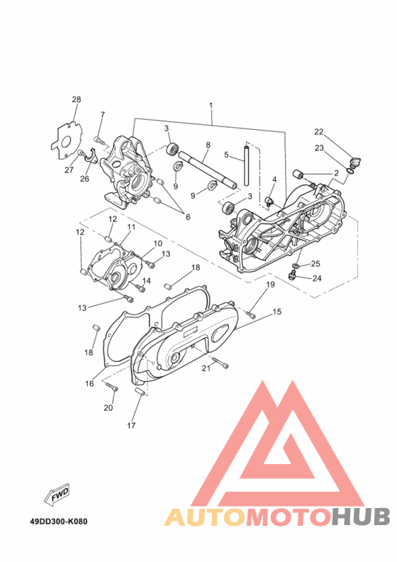 Картер двигателя