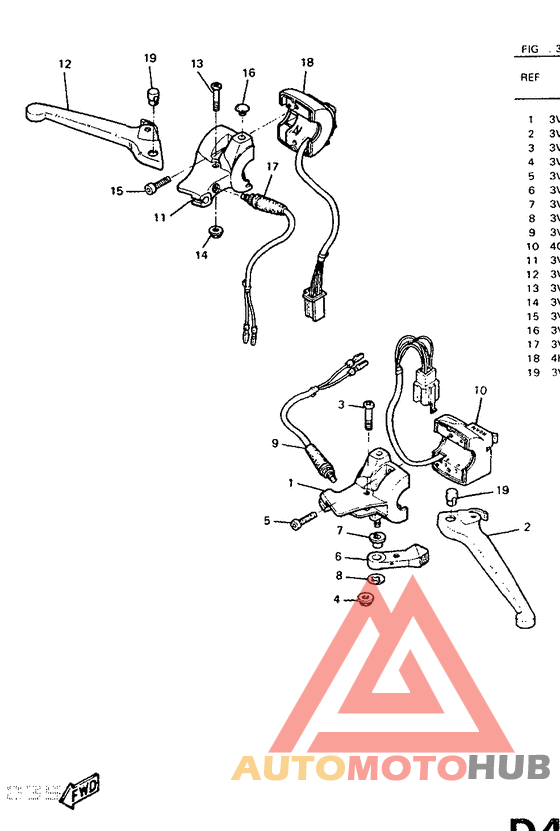 Interruptor de manija . palanc