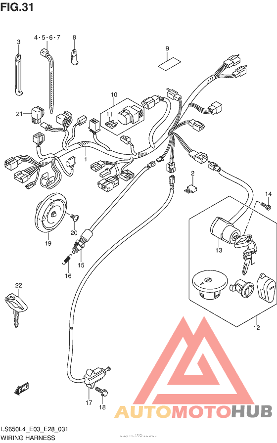 Wiring Harness (Ls650L4 E28)
