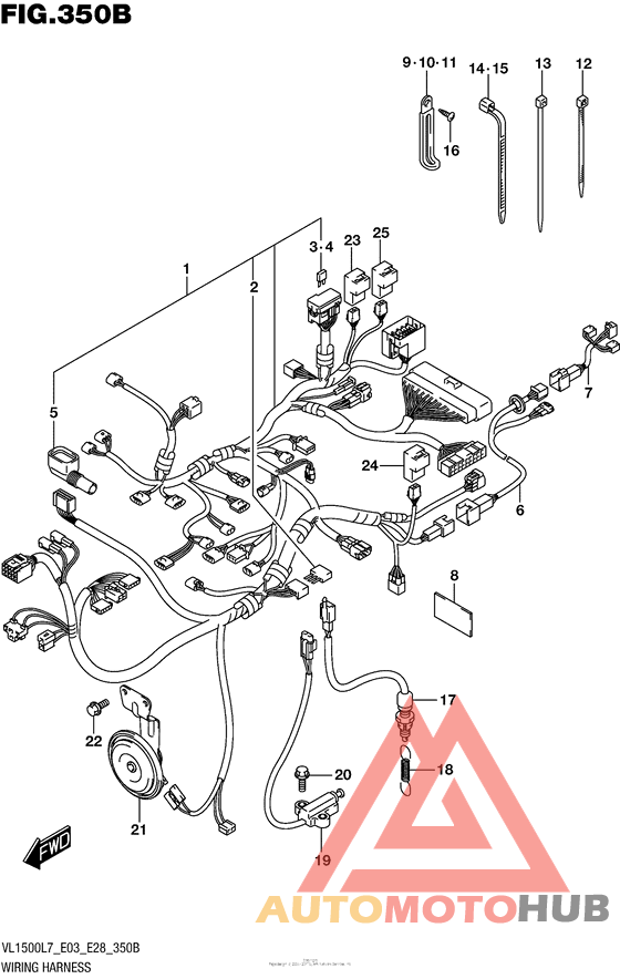 Wiring Harness (Vl1500Bl7 E28)
