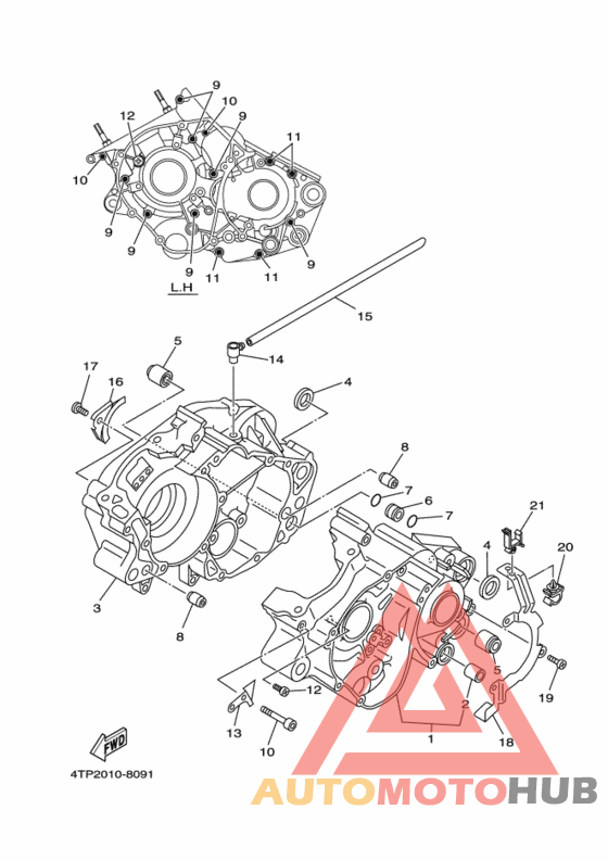 Картер двигателя