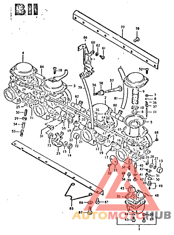 Carburetor assy