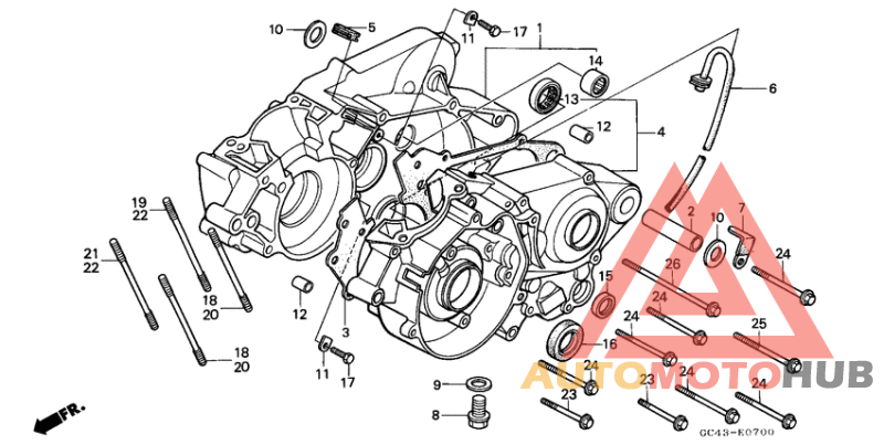 Картер двигателя