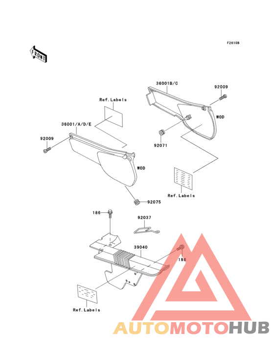 Side covers/chain cover(1/2)