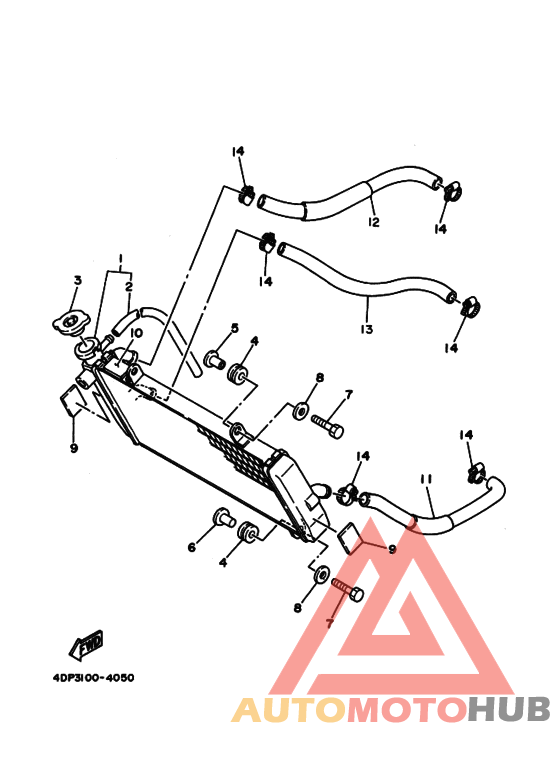 Радиатор hose