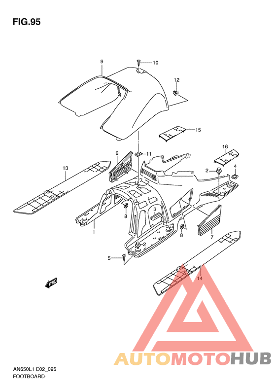 Панель для ног
