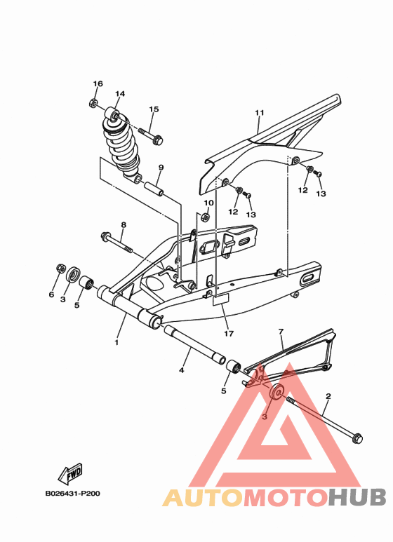 Rear arm & suspension