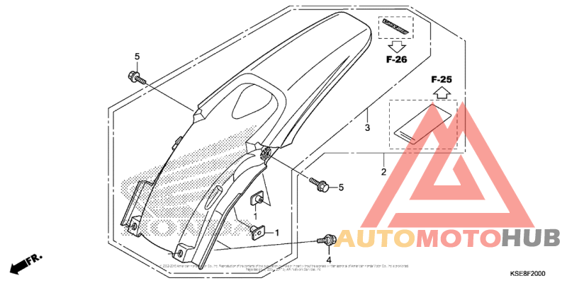 Задний бампер