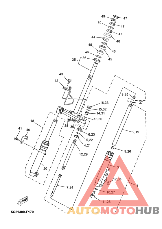 Передняя вилка