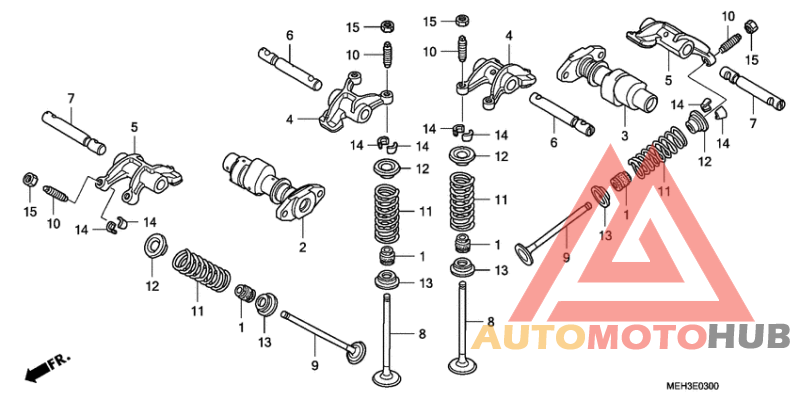 Распред вал/клапана