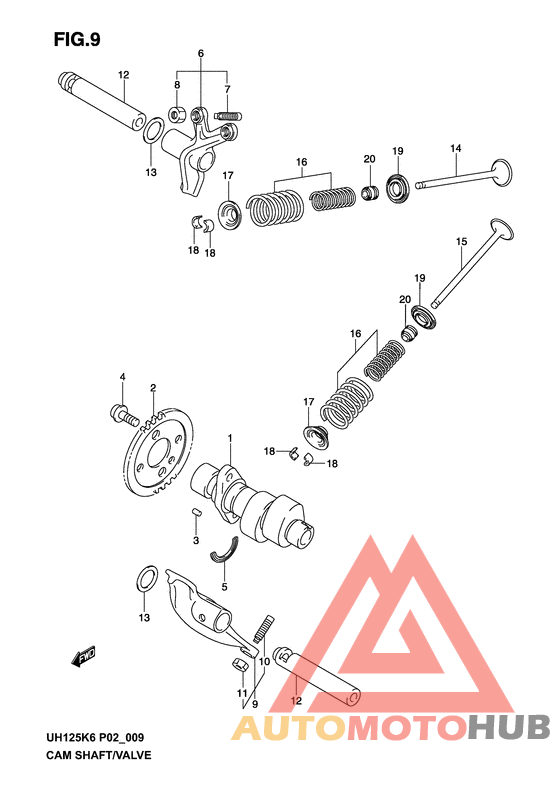 Распредвал / клапан