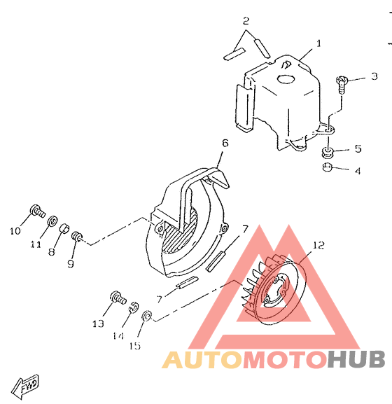 Air shroud. fan