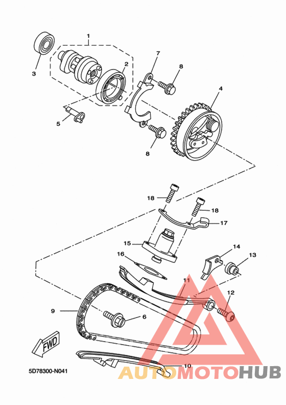 Camshaft & chain