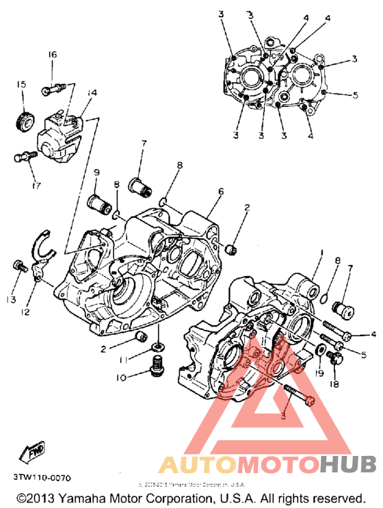 Картер двигателя
