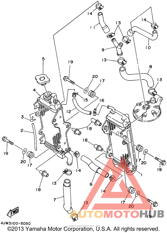 Radiator - hose
