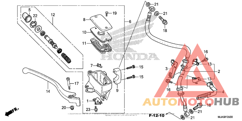 Front Brake Master Cylinder (1)