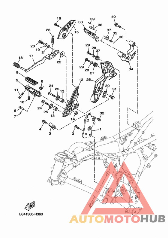 Stand & footrest 2