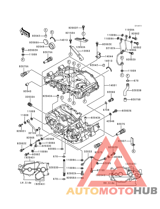 Картер двигателя