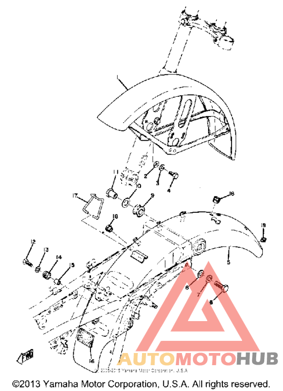 Front fender - rear fender
