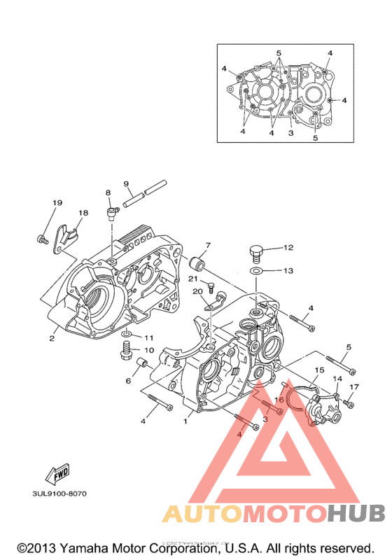 Картер двигателя