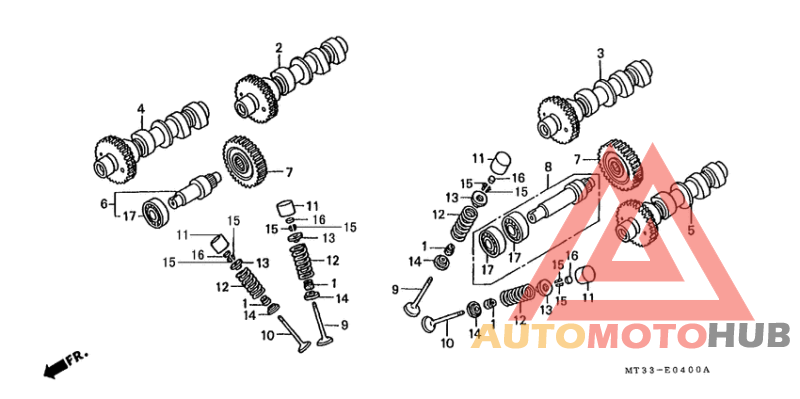 Распред вал/клапана