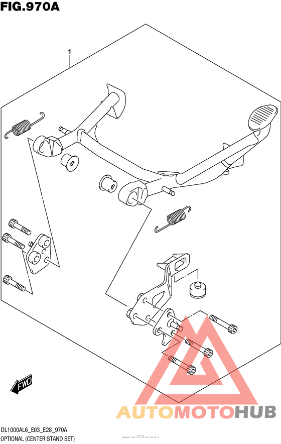 Optional (Center Stand Set)