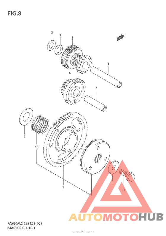 Муфта стартера