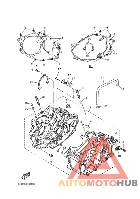 Картер двигателя