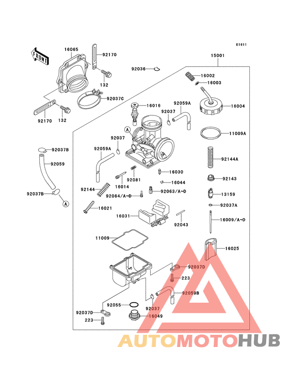 Carburetor assy