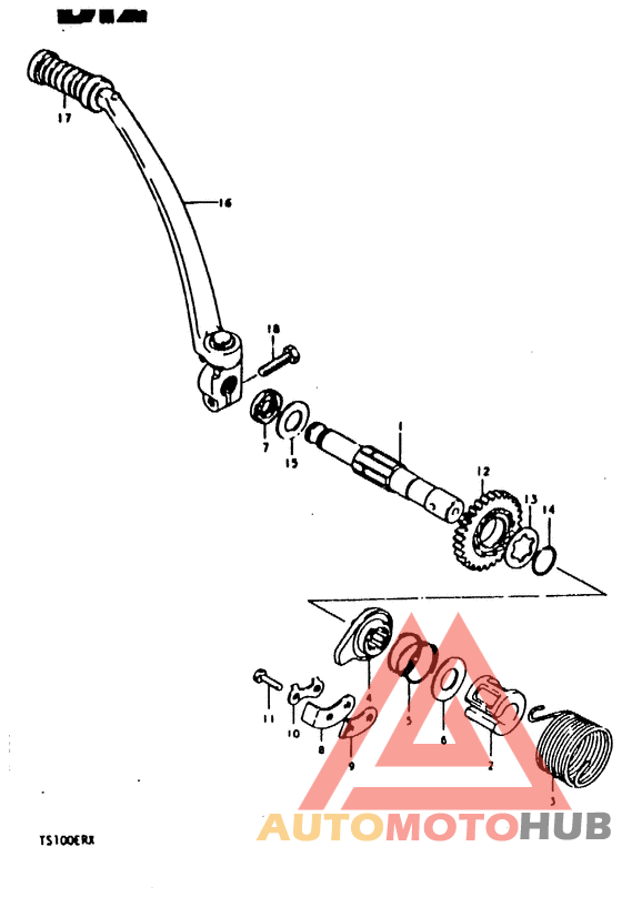Ножной стартер