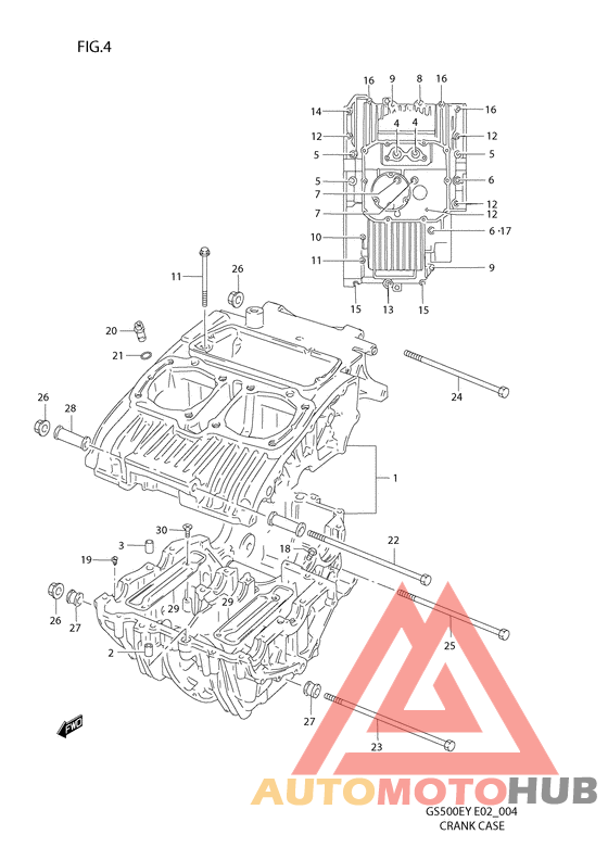 Картер двигателя