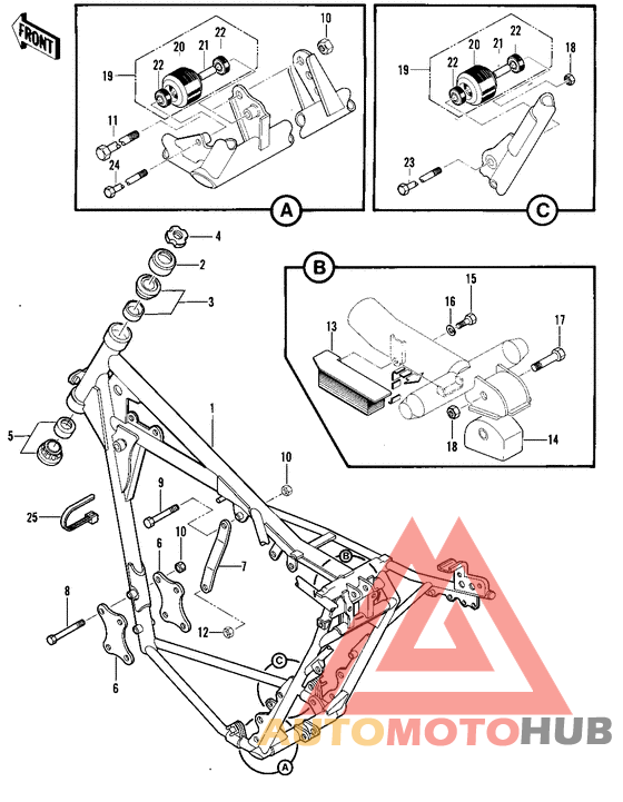 Frame/frame fittings
