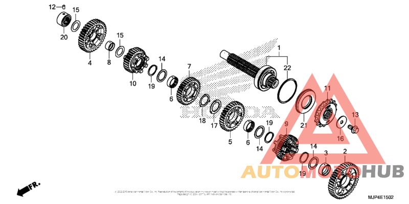 Transmission (Countershaft) (2)
