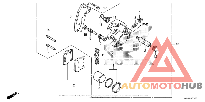 Передний суппорт