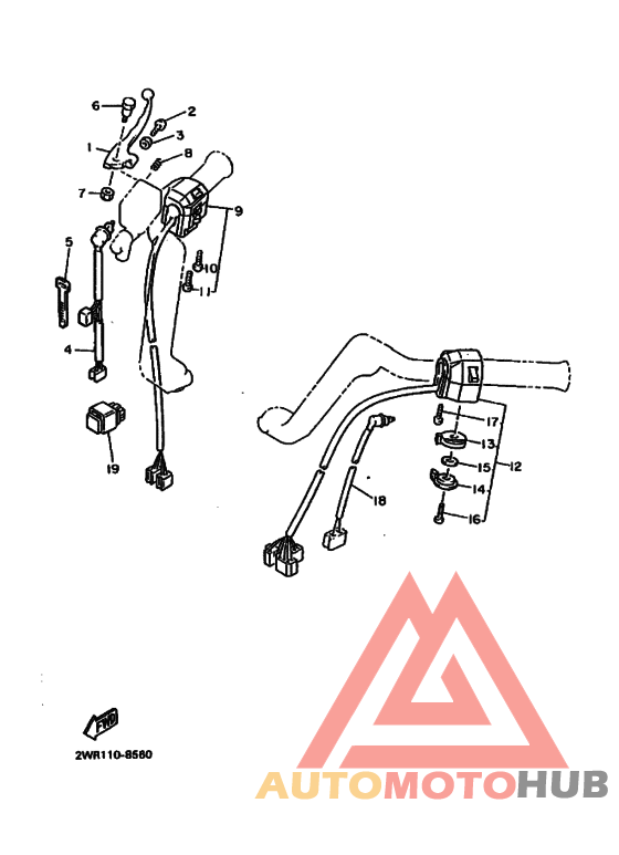 Interruptor  manillar&palanc