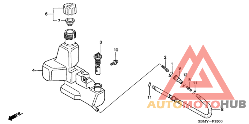 Бак масляный