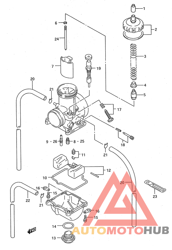 Carburetor assy