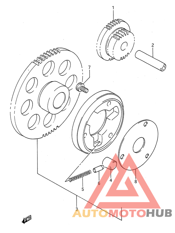 Муфта стартера