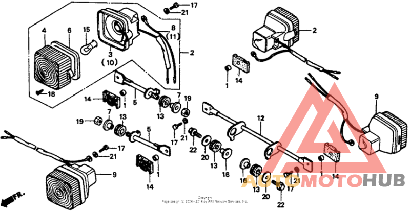 Задний фонарь
