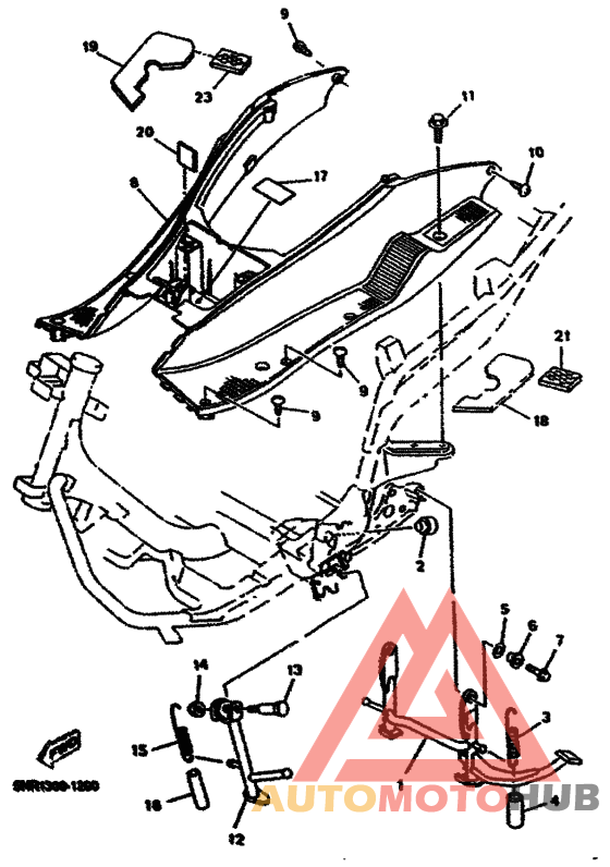 Support & repose pied