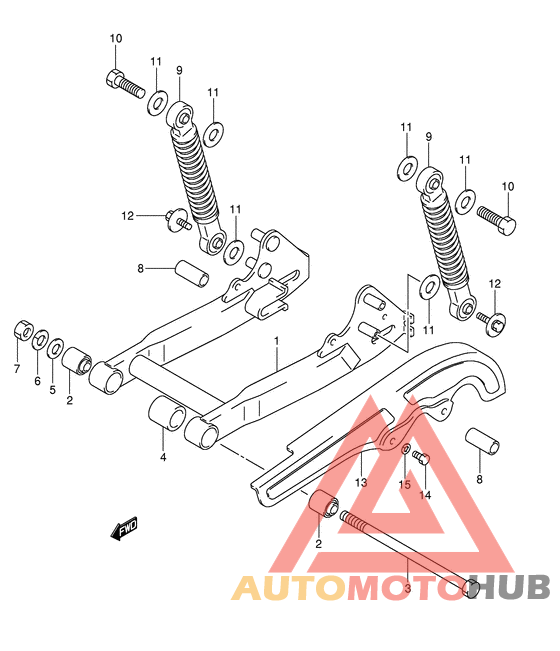 Маятник задний