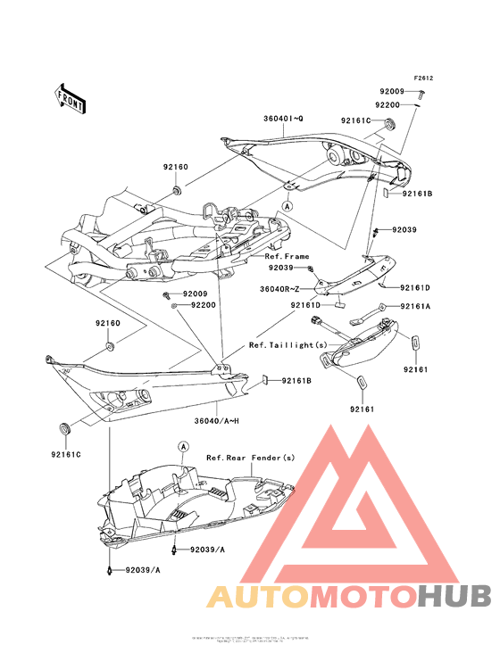 Обтекатель сидения