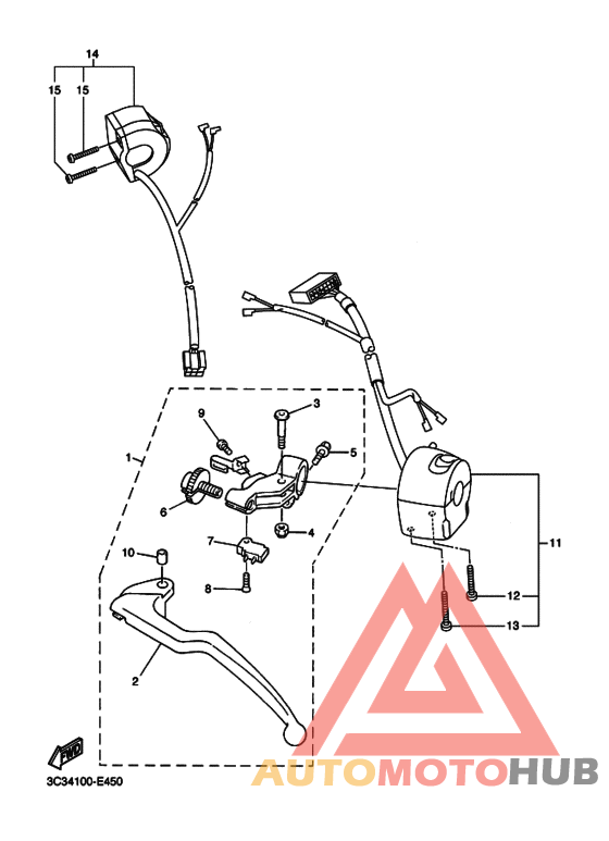 Interruptor  manillar&palanc
