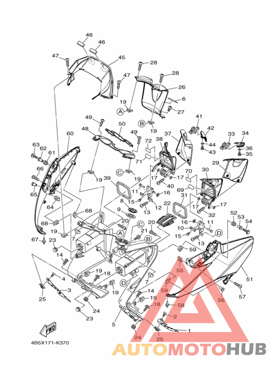 Щиток облицовочный