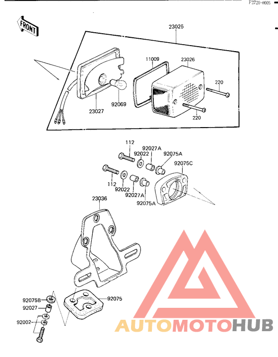 Taillight unit ass`y