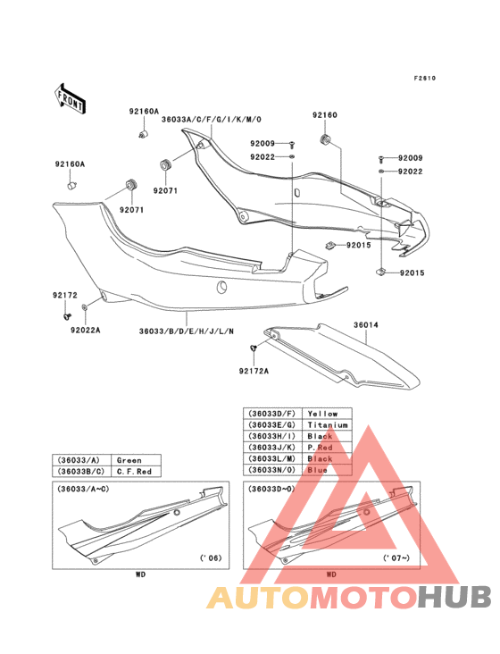 Side covers/chain cover(1/2)