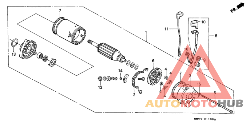 Стартерный мотор